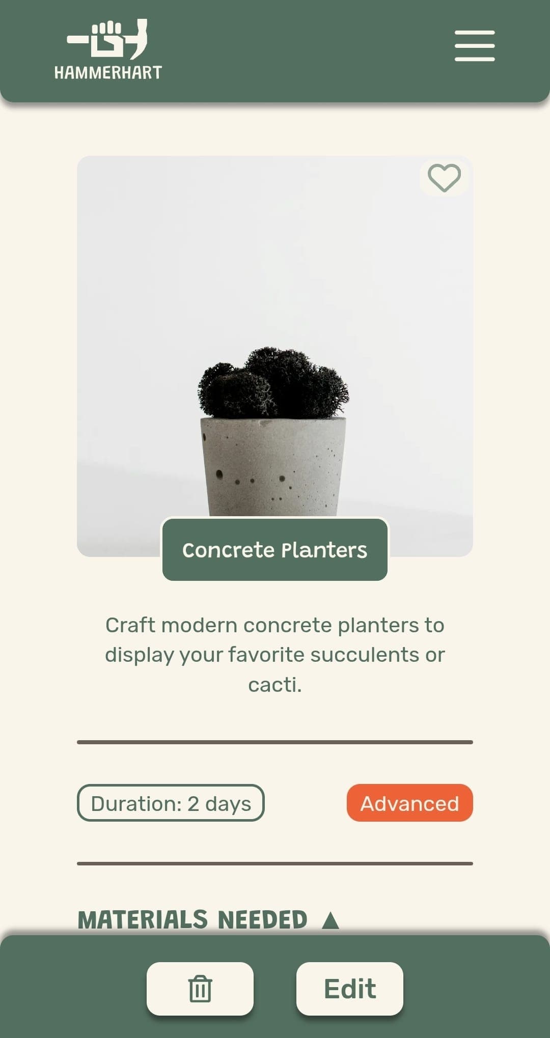 Hammerhart — Mobile-Screenshot 2