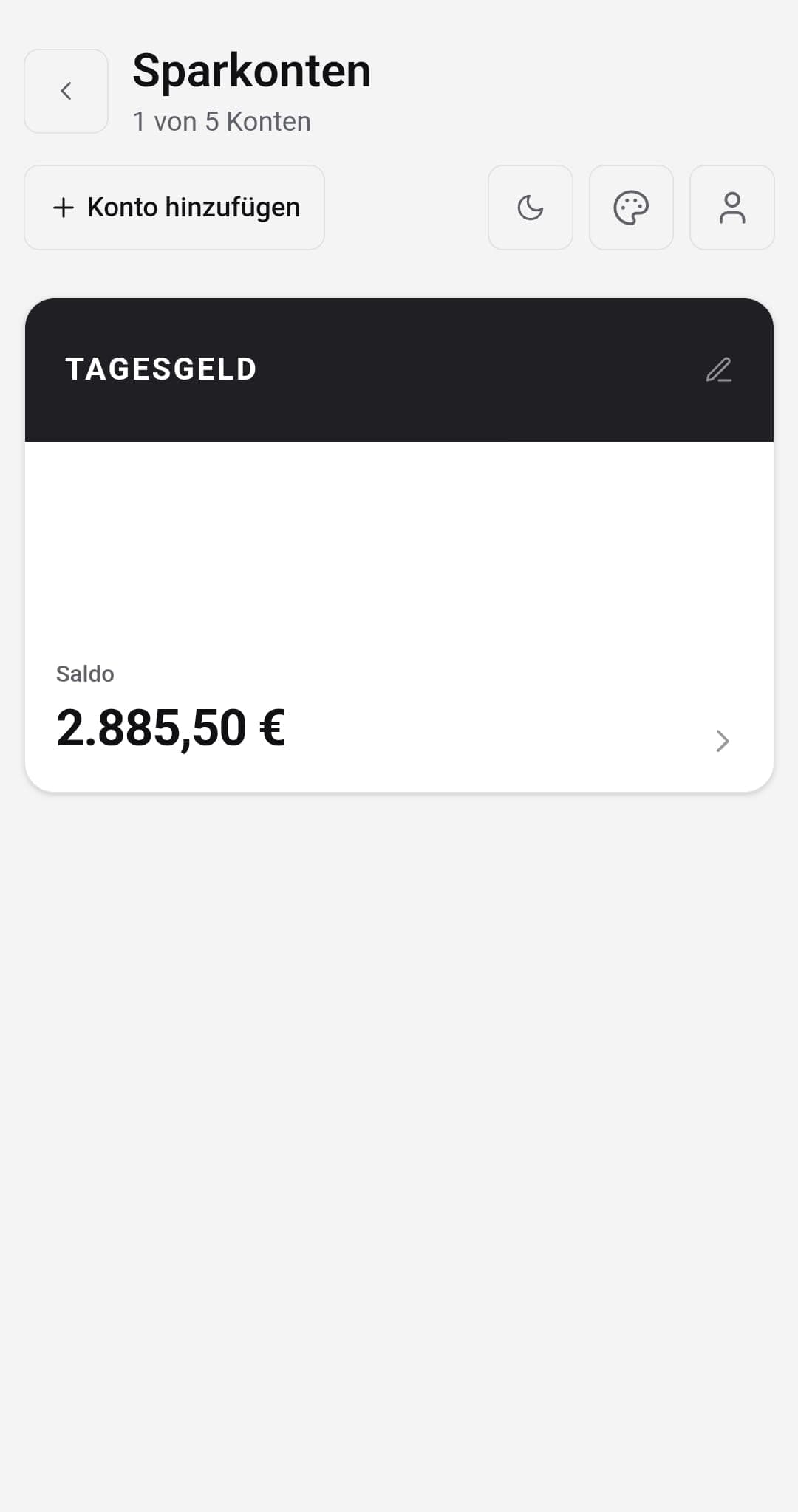 Monatsblick — Mobile-Screenshot 2